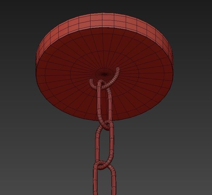 Visual Comfort Alexa Hampton Myrna Chandelier 3D model_4