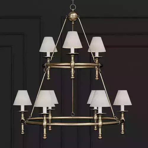 Chapman Classic Two Tier Ring Chandelier