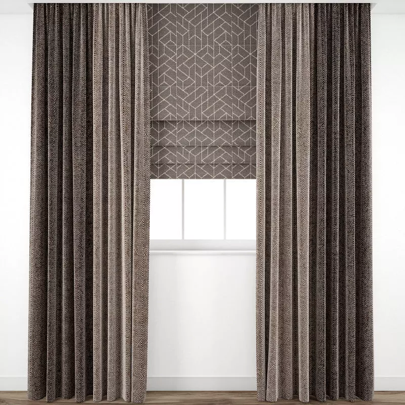 Curtain 98 3D model_0