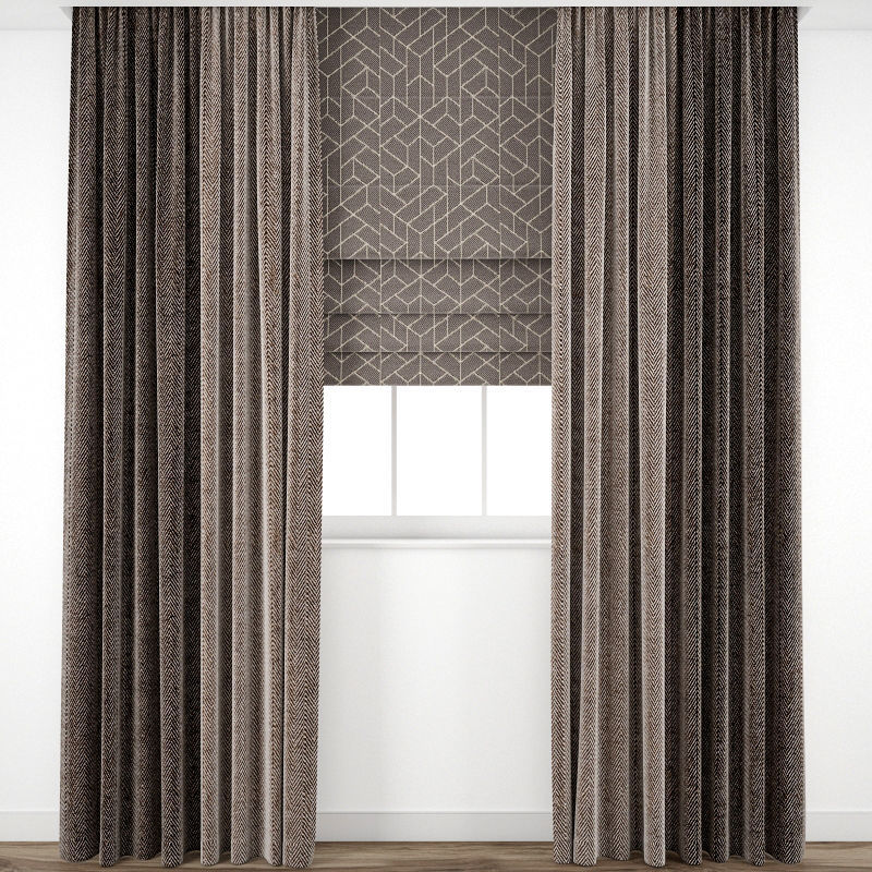 Curtain 98 3D model_6