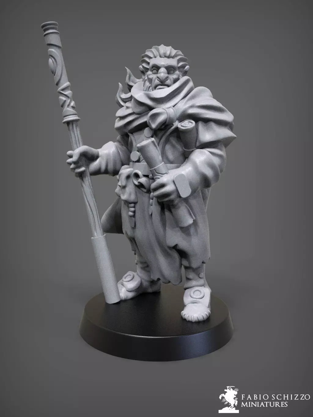 Hobgoblin Wizard 3D print model_0