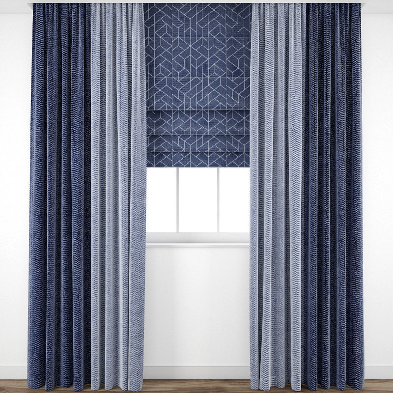Curtain 99 3D model_6