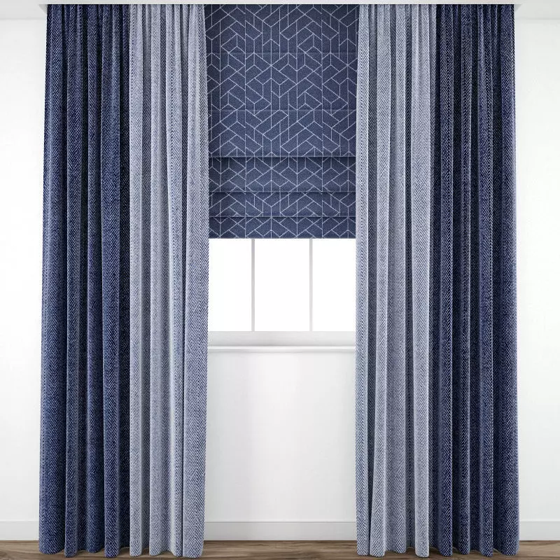 Curtain 99 3D model_0