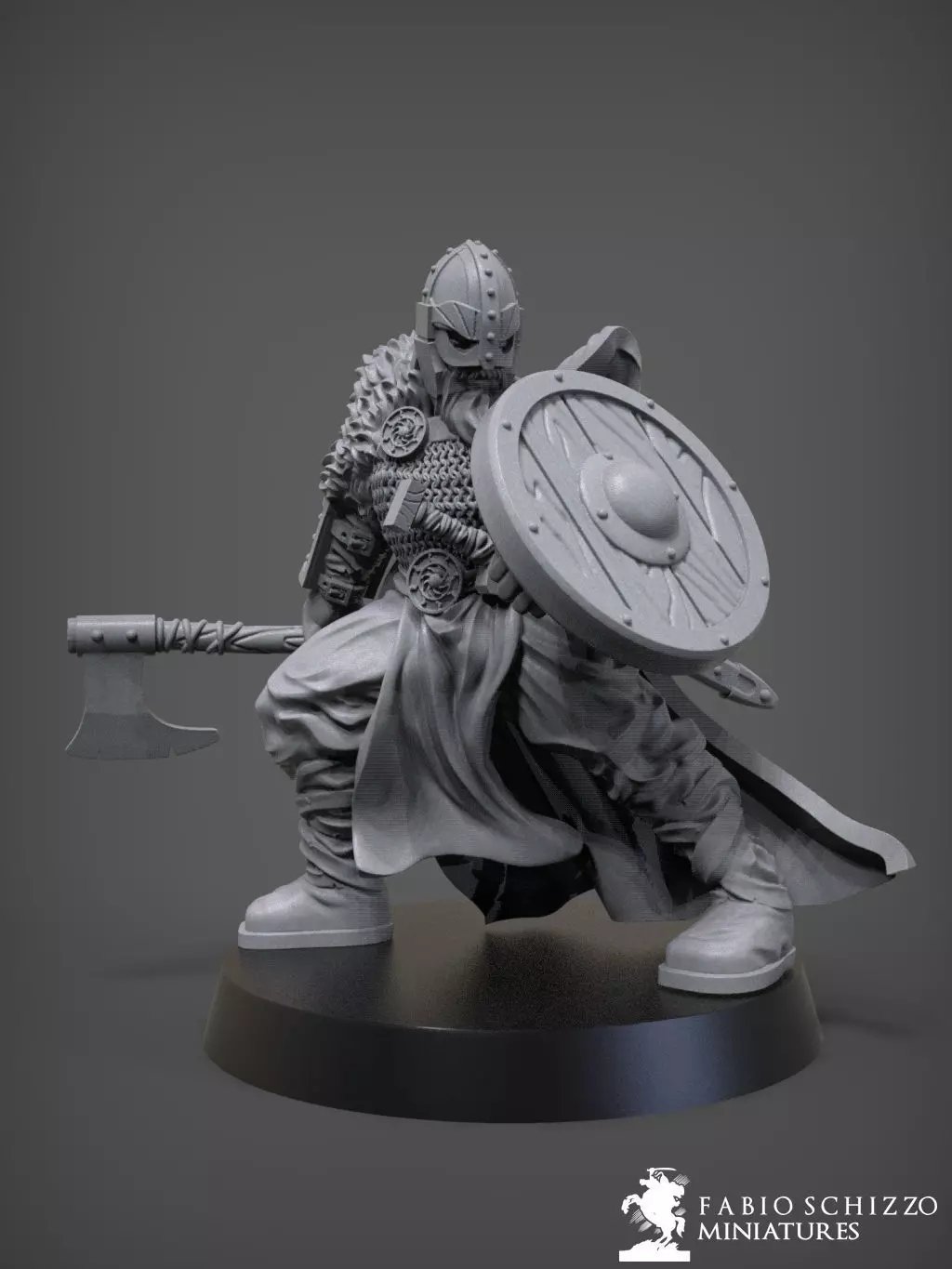 Norse Warrior 3D print model_0