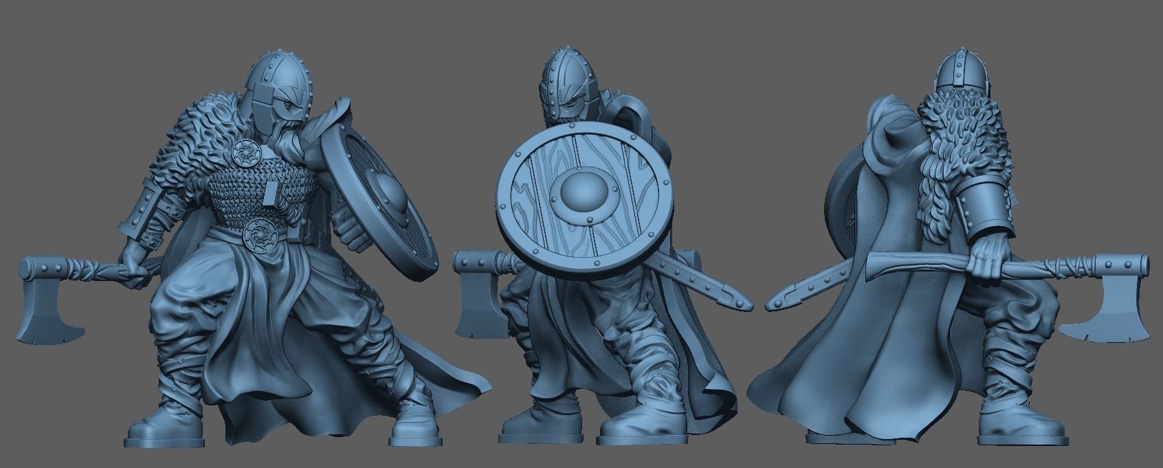 Norse Warrior 3D print model_1