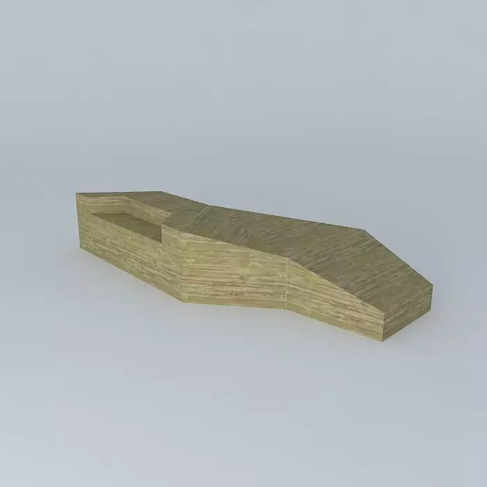 Irregular shaped counter Free 3D model_0