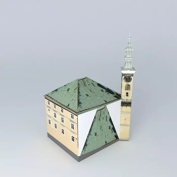 Hall Banská Štiavnica Free 3D model
