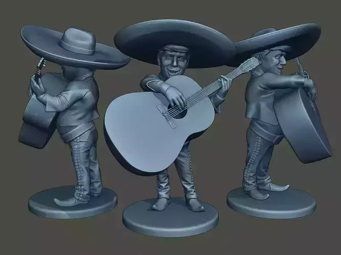 Donald Trump Mariachi Big Guitar