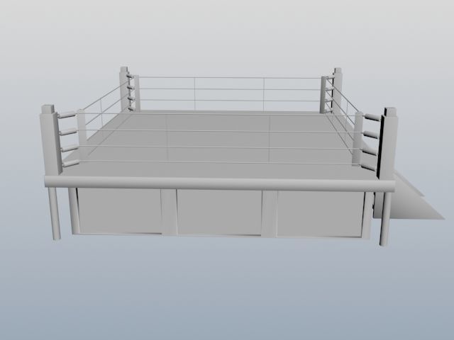 boxing ring 3D model_4