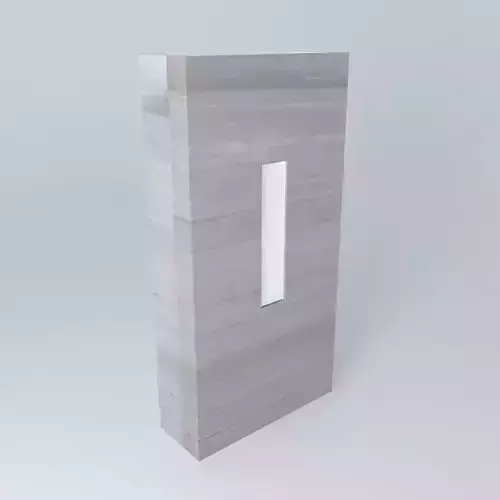 4 x 8 grey wood with light box