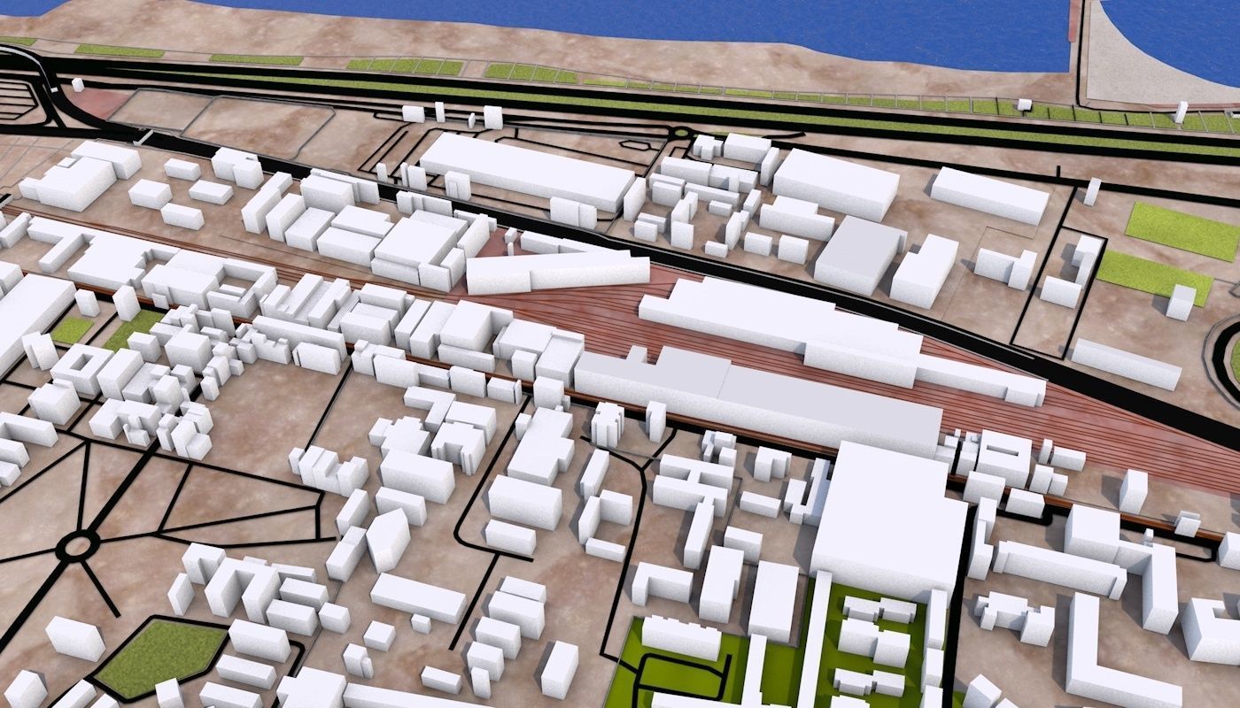 Algiers City Low-poly 3D model_18