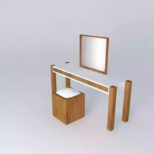 Vanity table Free 3D model