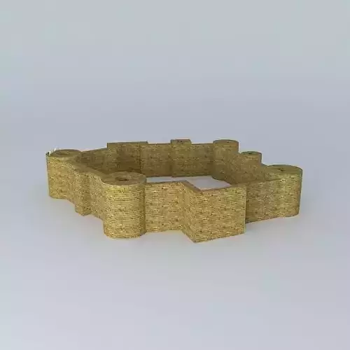 Karaman castle Free 3D model