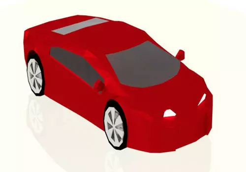 Super Cars for Gaming Free low-poly 3D model