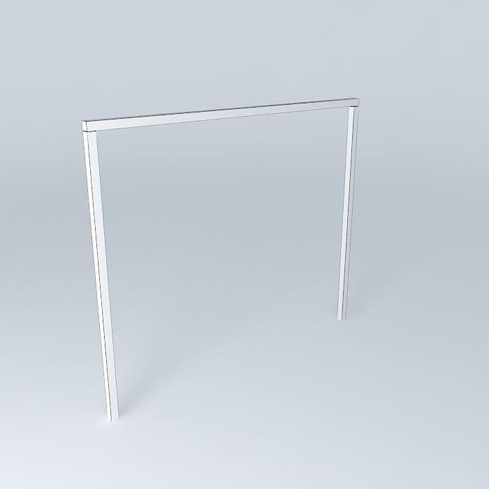 No frame Free 3D model_4