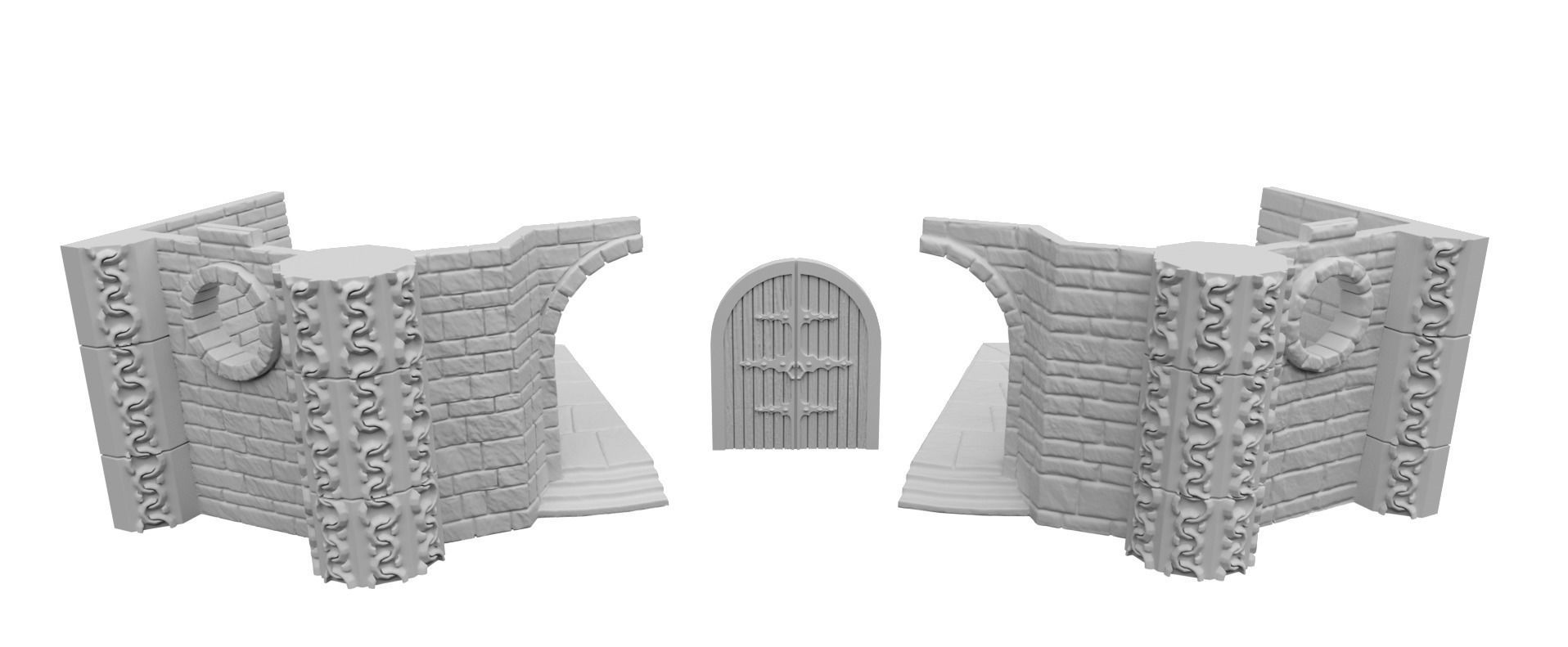 Holy Chain Monastery Modular Scenery 3D print model_14