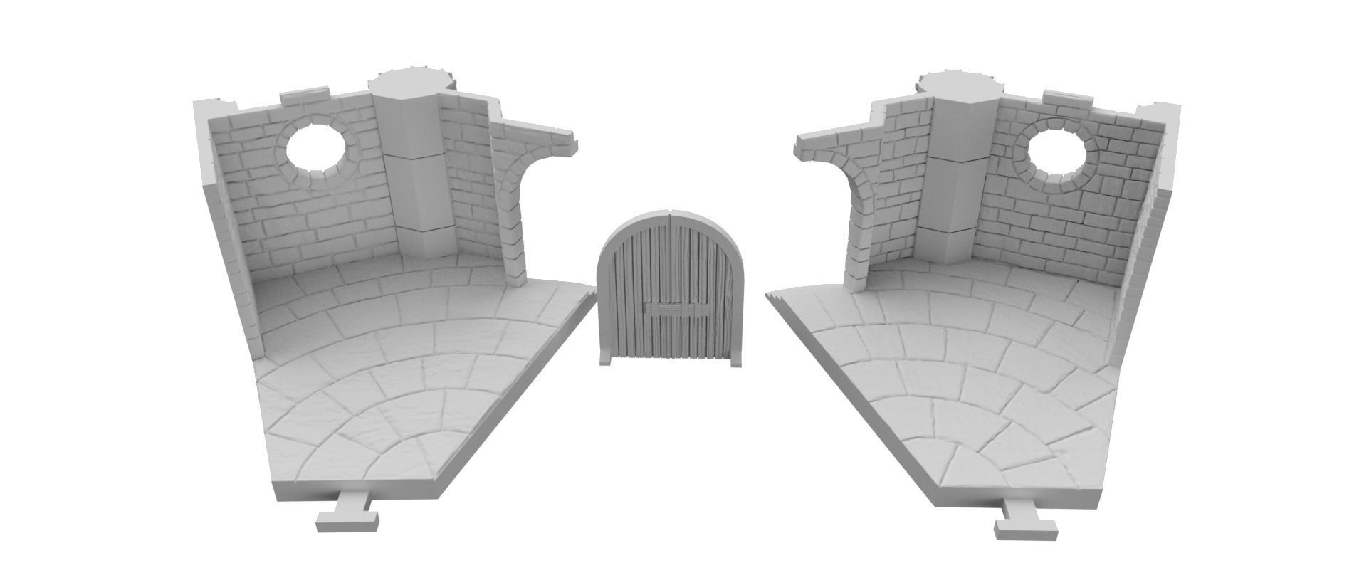 Holy Chain Monastery Modular Scenery 3D print model_15