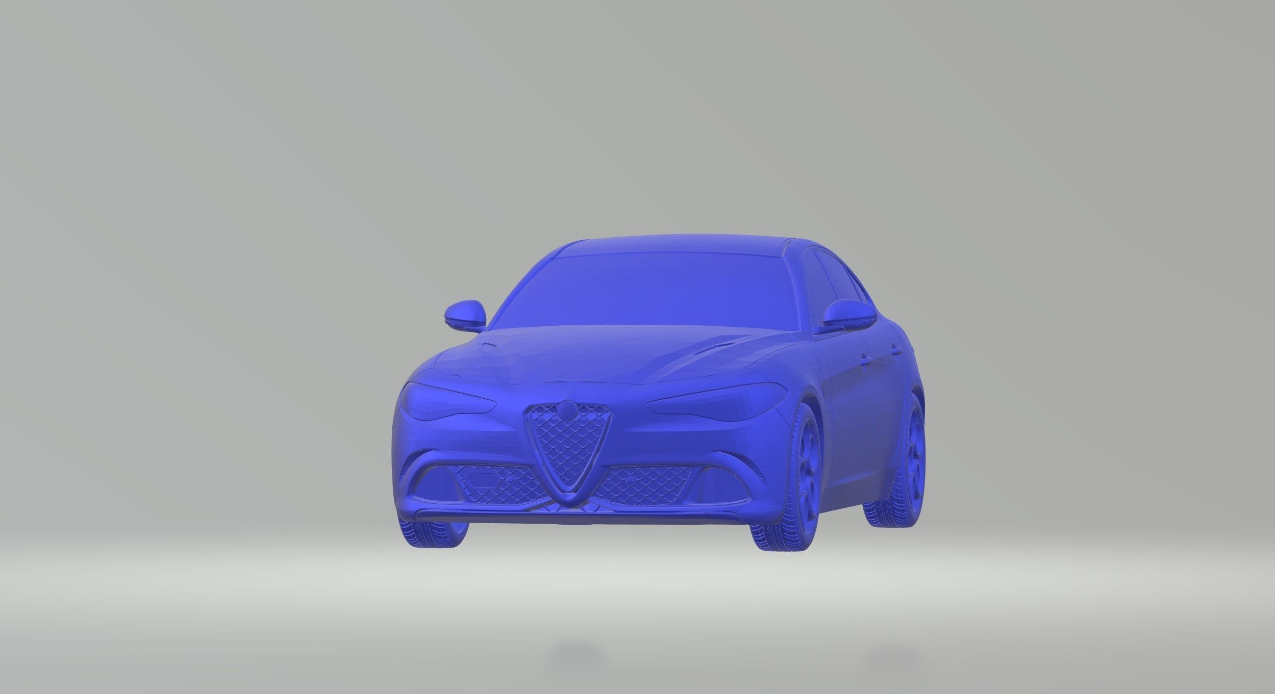 ALFA ROMEO GIULIA CAR 3D PRINTING STL FILE 3D print model_10