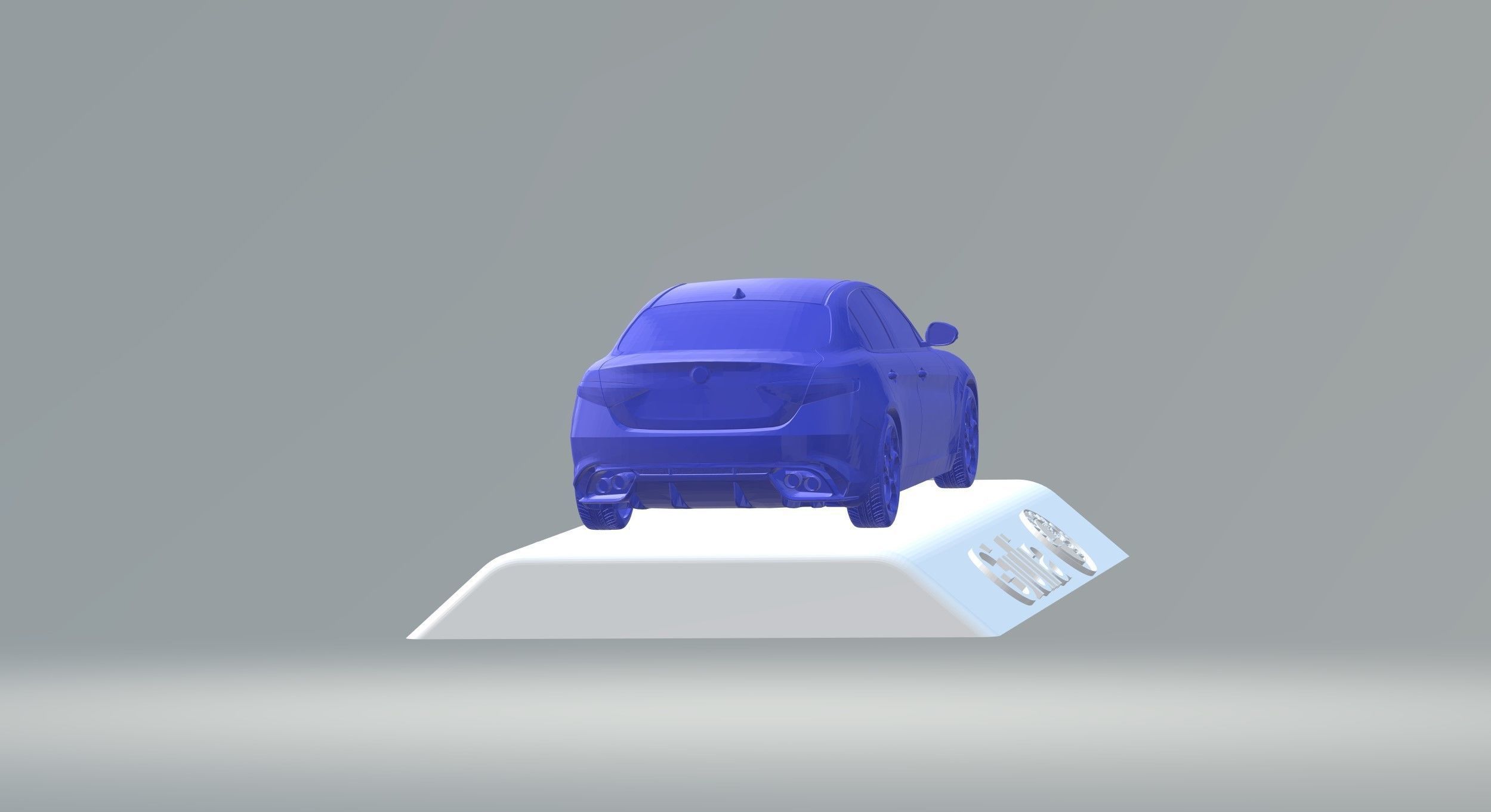 ALFA ROMEO GIULIA CAR 3D PRINTING STL FILE 3D print model_7