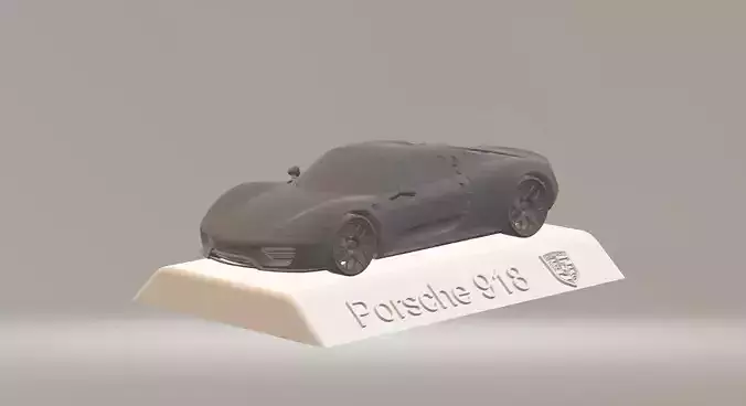 PORSCHE 918 CAR 3D PRINTING STL FILE 3D print model