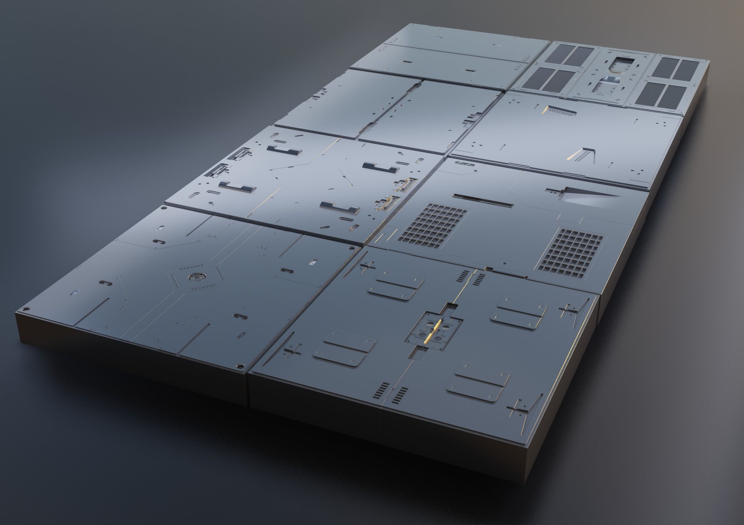 sci fi asset 3D model_3