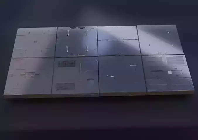 sci fi asset 3D model