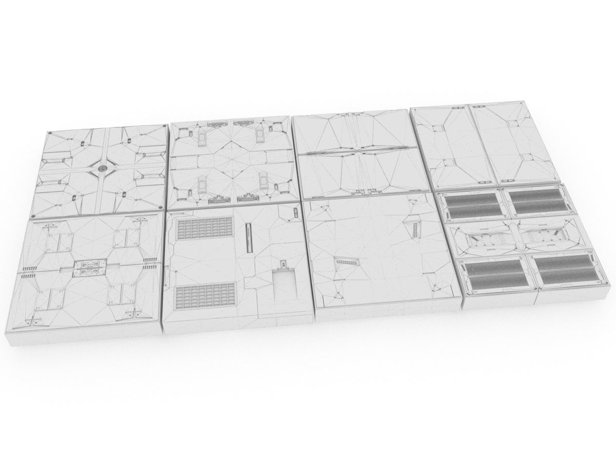 sci fi asset 3D model_13