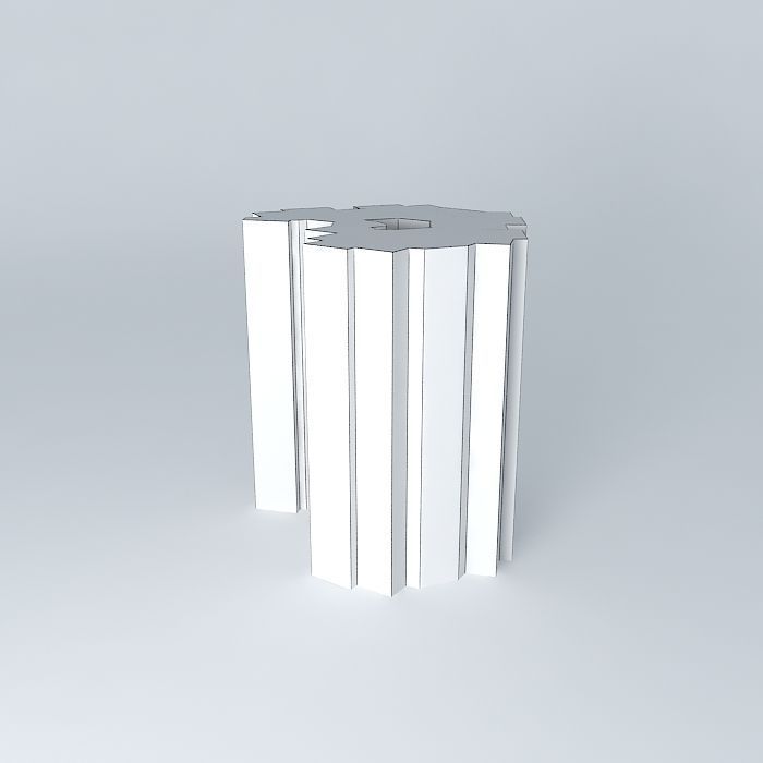 Simple Flat  Free 3D model_3