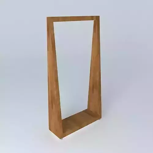 Wire mesh partition with rollers Free 3D model