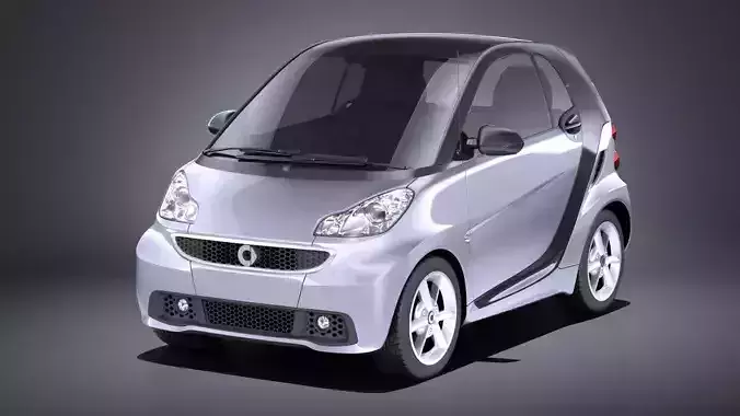 Smart 42 fortwo 2014 VRAY 3D model