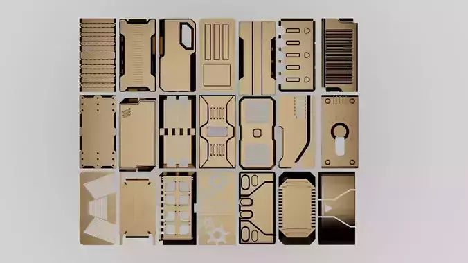 Sci-Fi hard surfaces