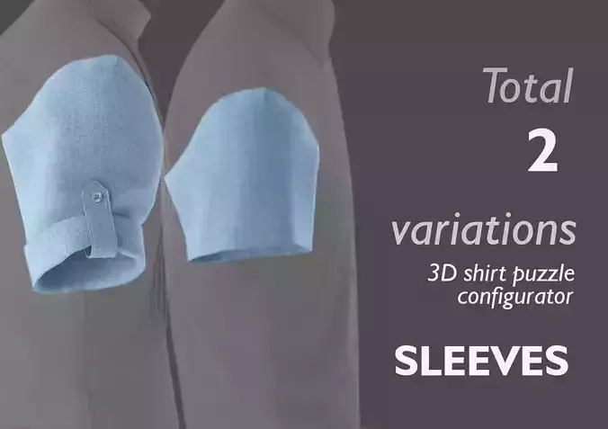 Part 7 - 3D Shirt Puzzle Configurator - SLEEVES