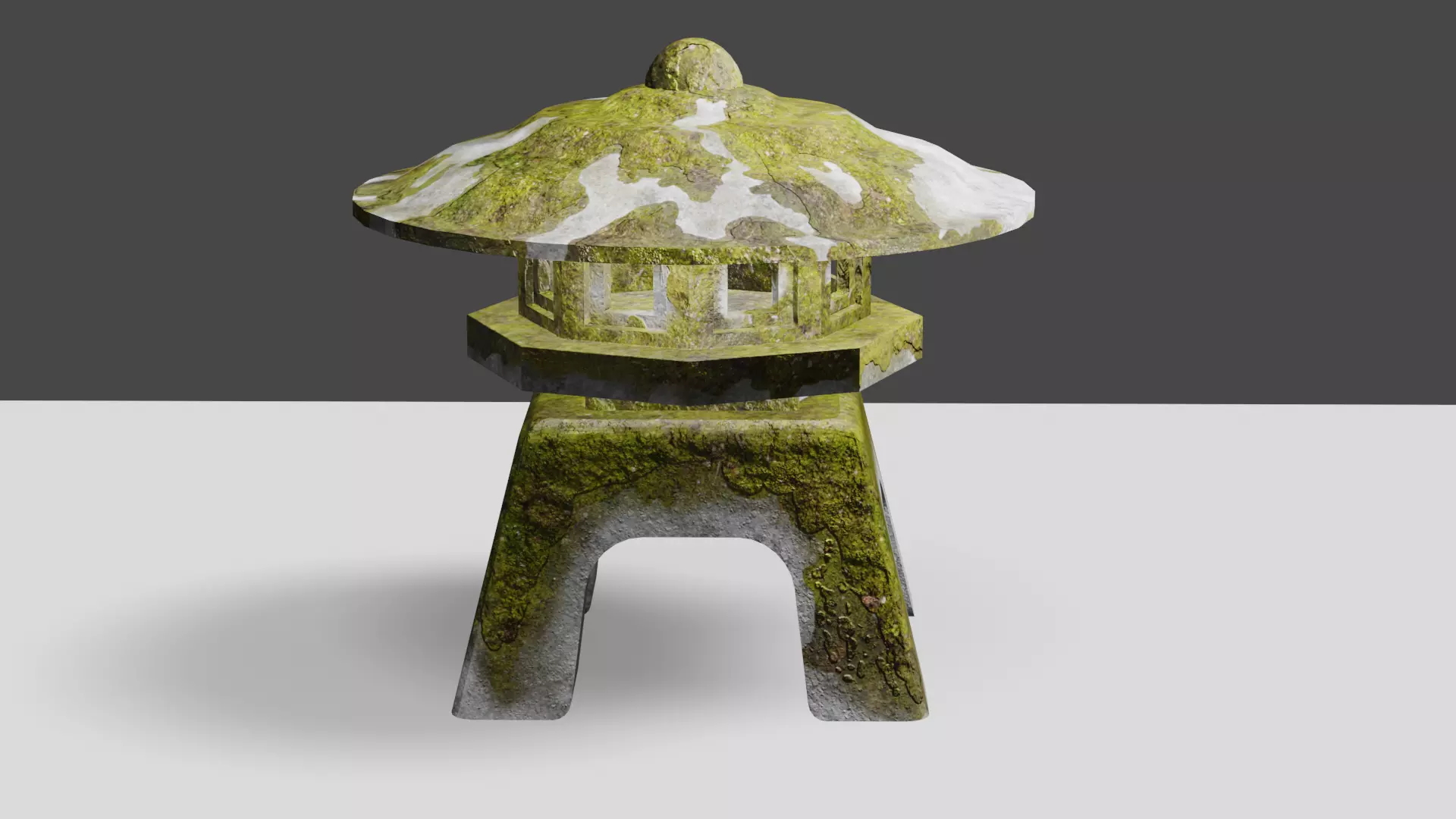 Chinese lantern big 3D model_0