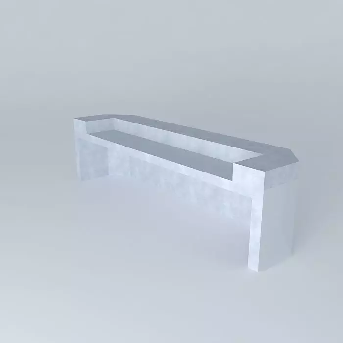 Hexagonal lightbox bar Free 3D model