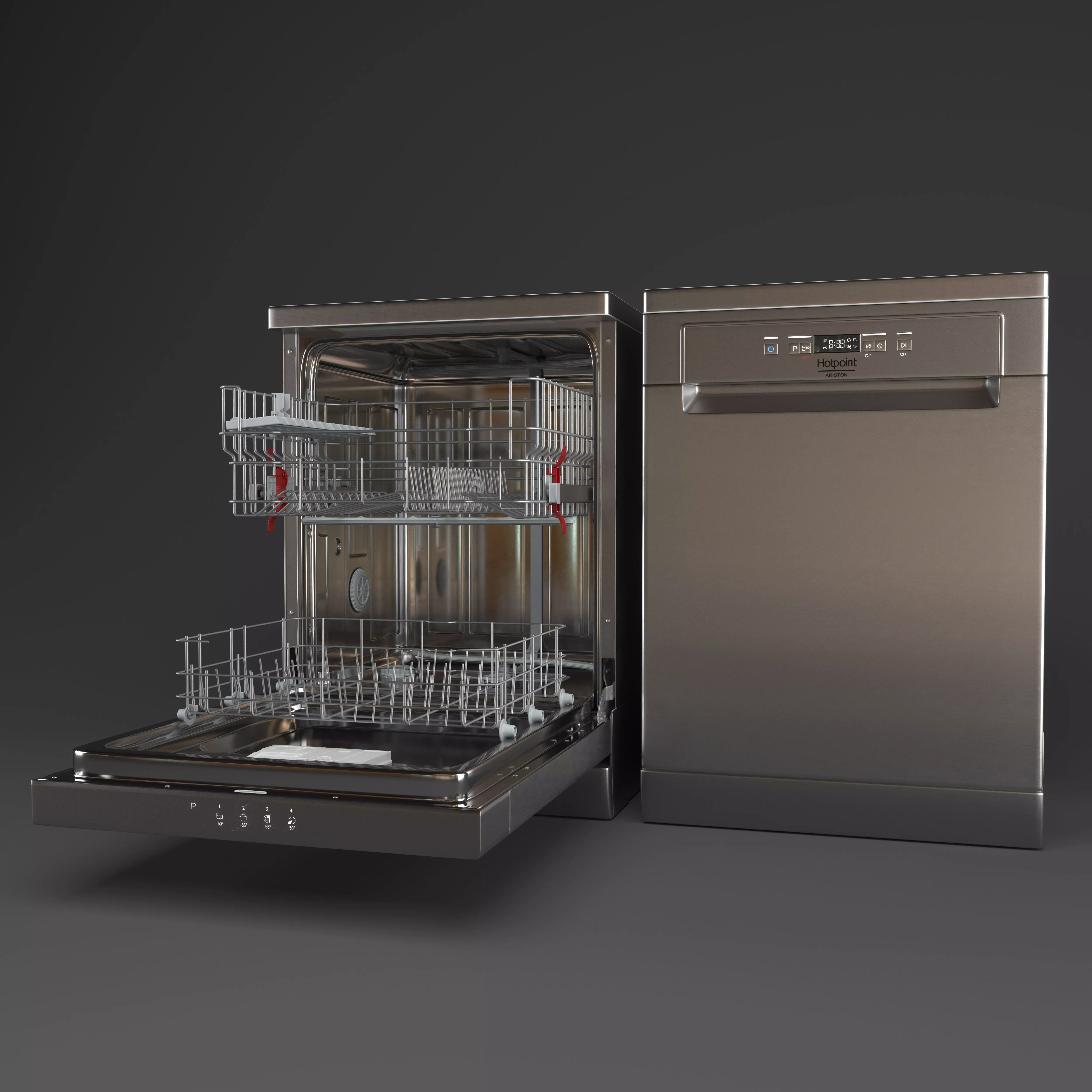 HOTPOINT ARISTON HFC 3B19 X 3D model_0
