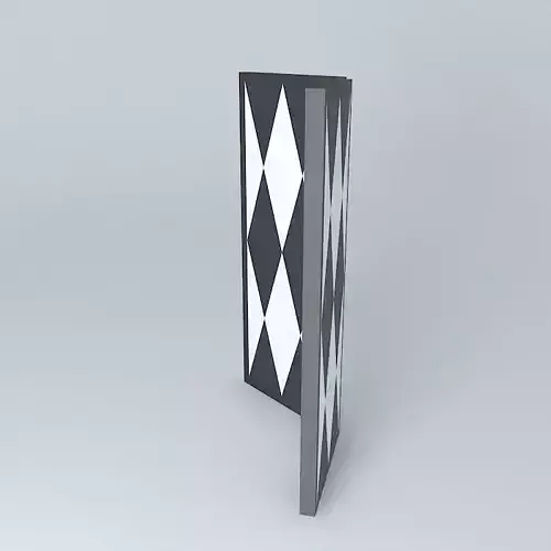 Black and white divider
