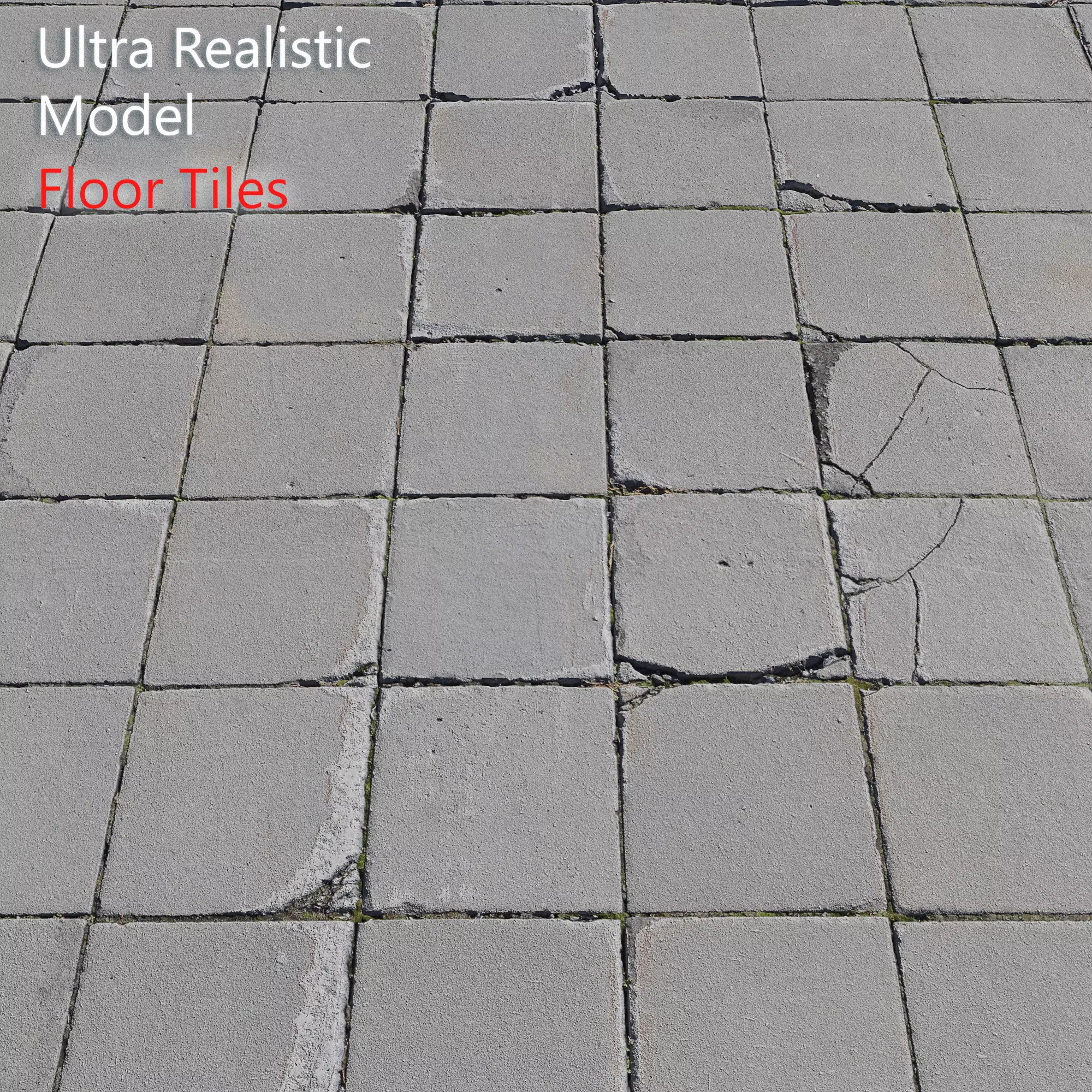 Ultra realistic Tiles Floor Scan 3D model_0