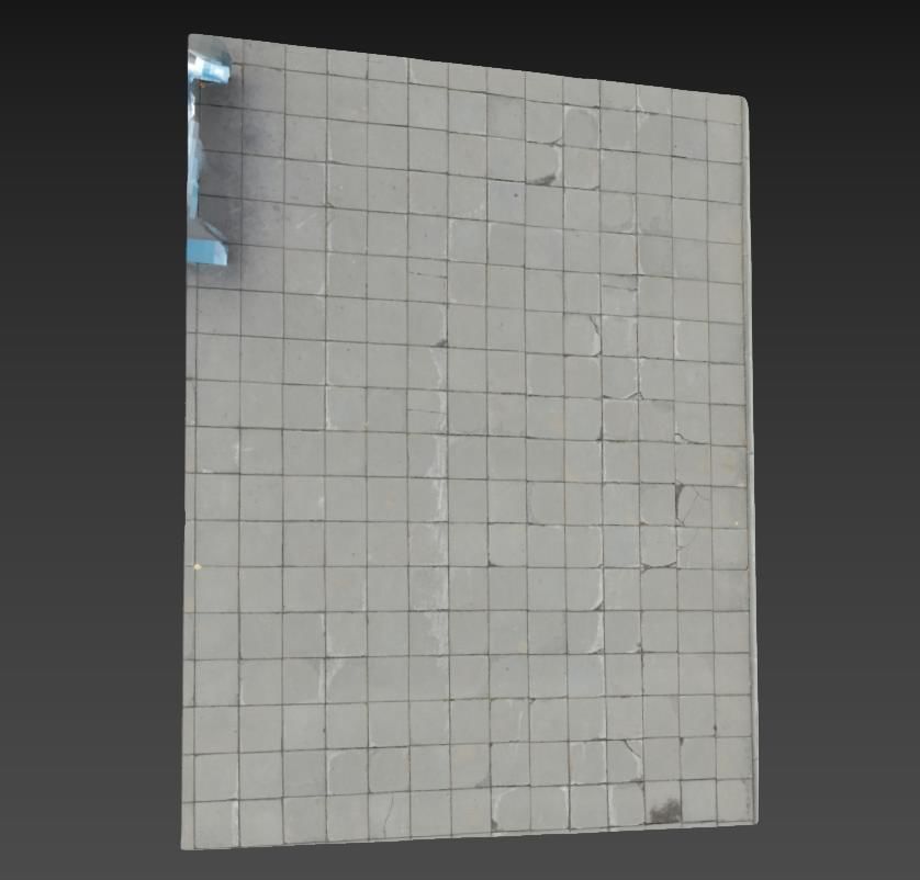 Ultra realistic Tiles Floor Scan 3D model_8