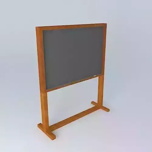 Standing chalk board