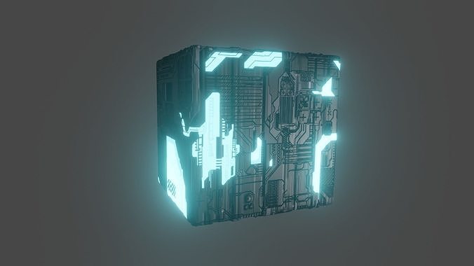 Space Cube 3D model