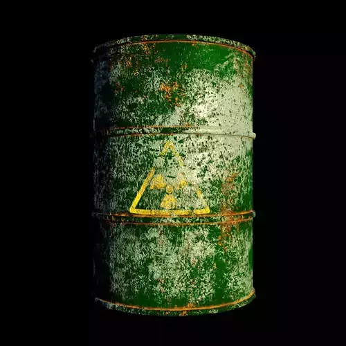 Barrel by mkaplunow Low-poly 3D model