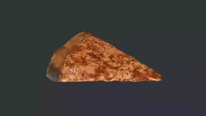 Pizza Slice Low-poly 3D model