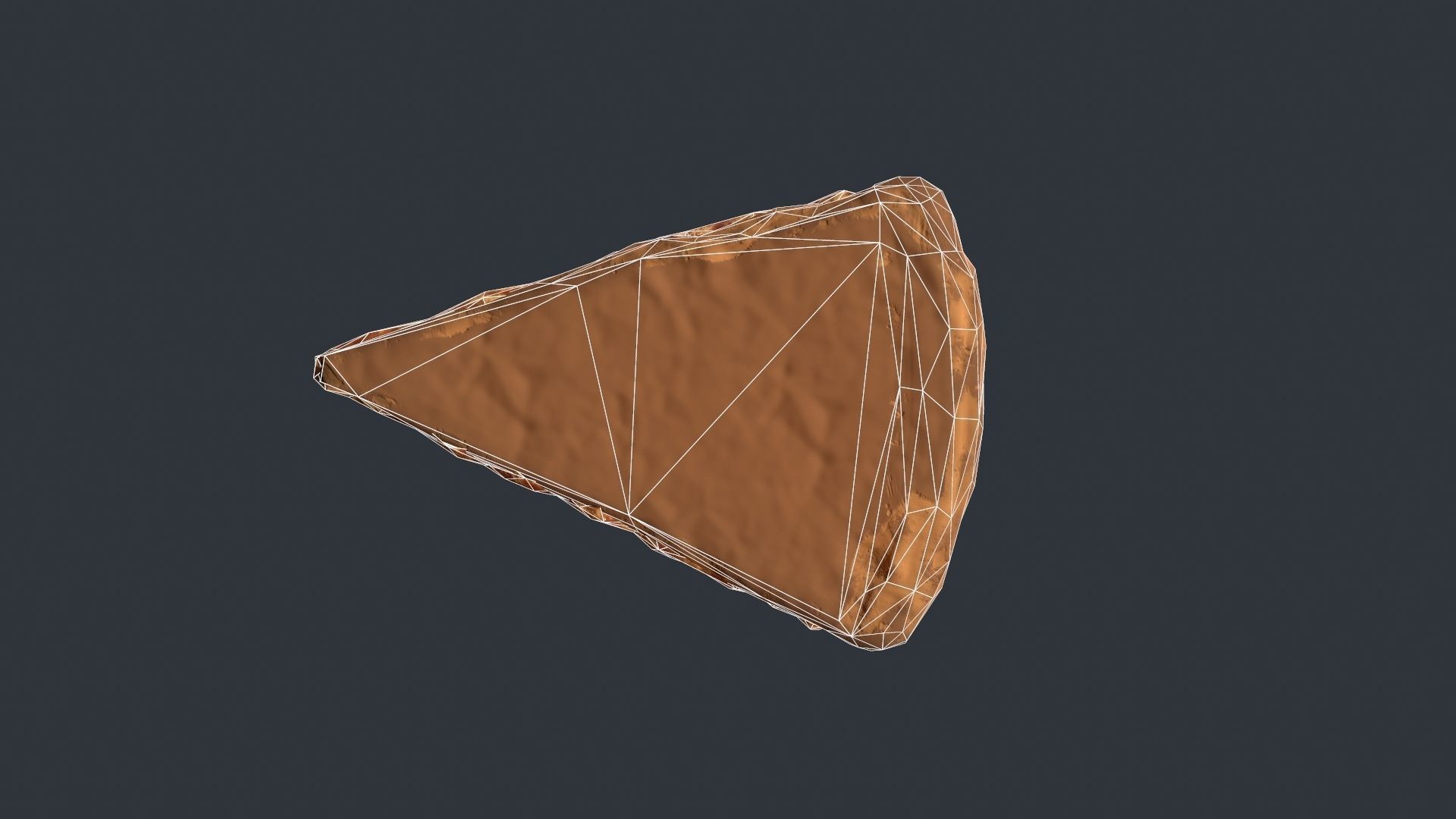 Pizza Slice Low-poly 3D model_10