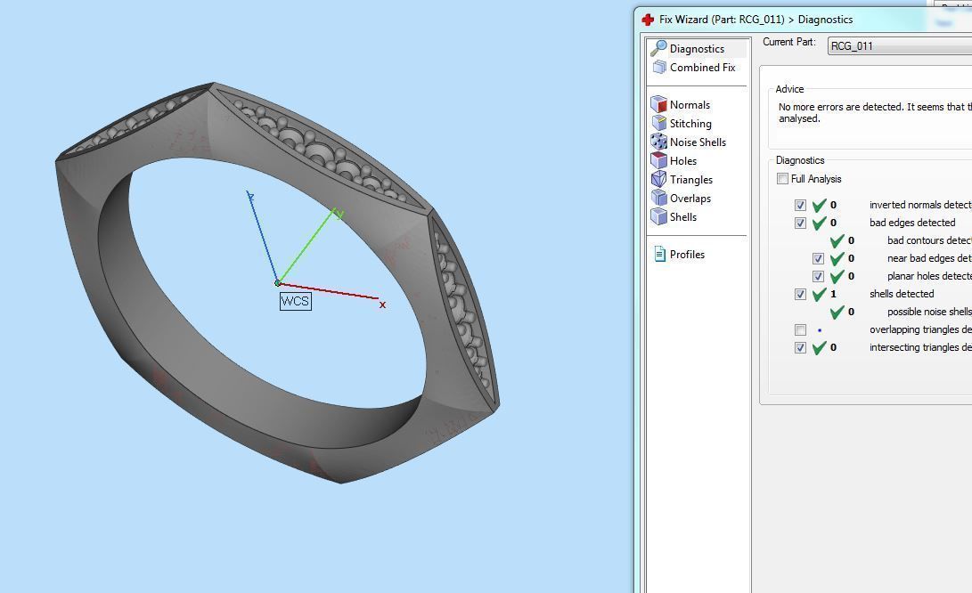 geometric gold wedding ring with diamonds 3D print model_5