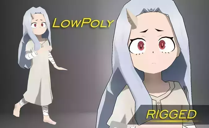 Eri Boku no hero Academia 3D model