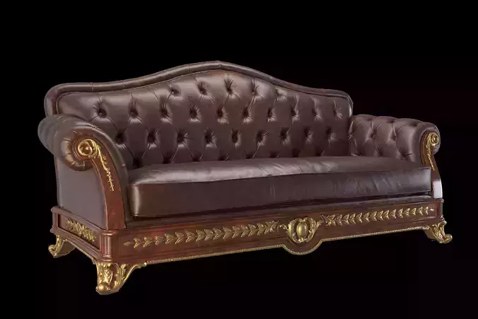 Leather sofa