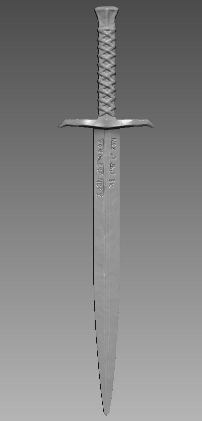 King Arthurs Sword 3D Print Model 3D print model_1