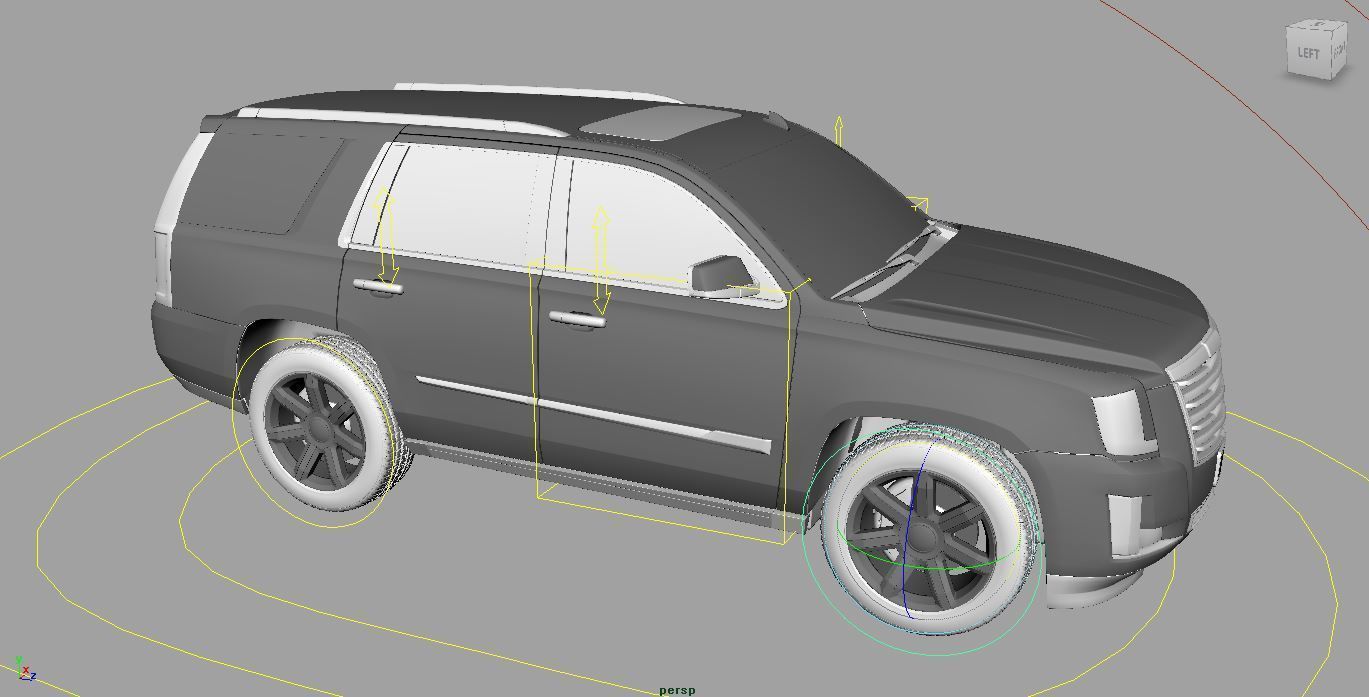 Car suv 3D model_2