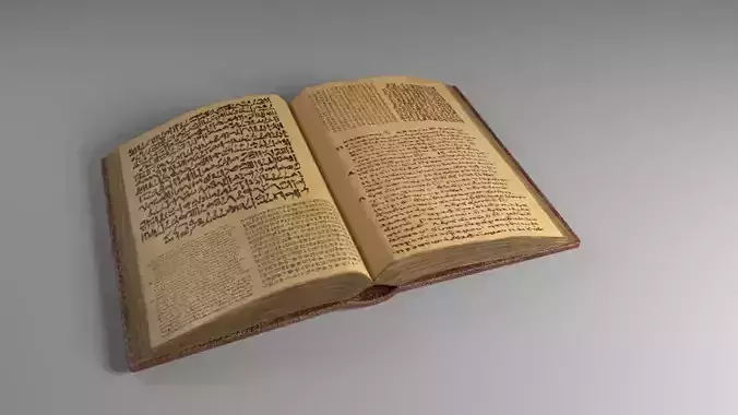 Opened Ancient Spellbook