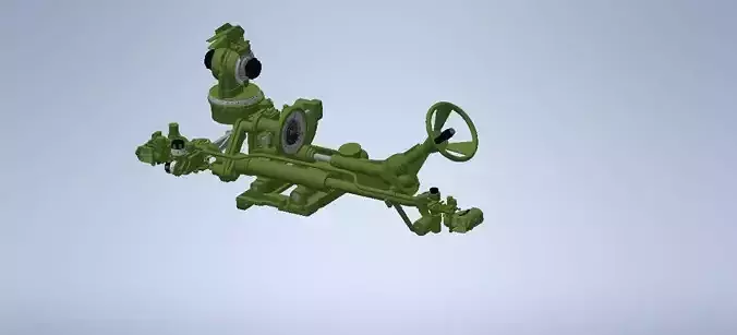61K-37mm machine 3D model
